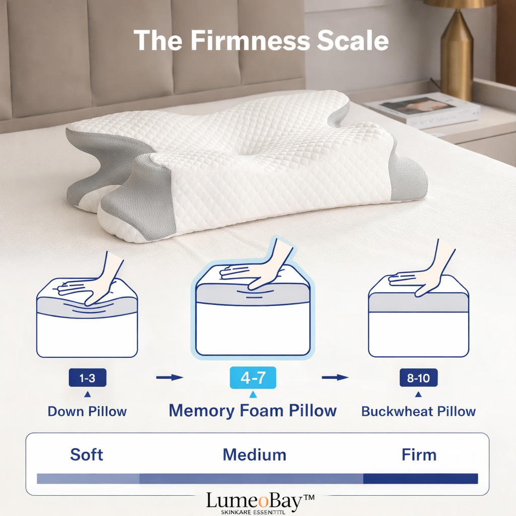 LumeoBay® DreamAlign™ Ergonomic Orthopedic Sleep Pillow
