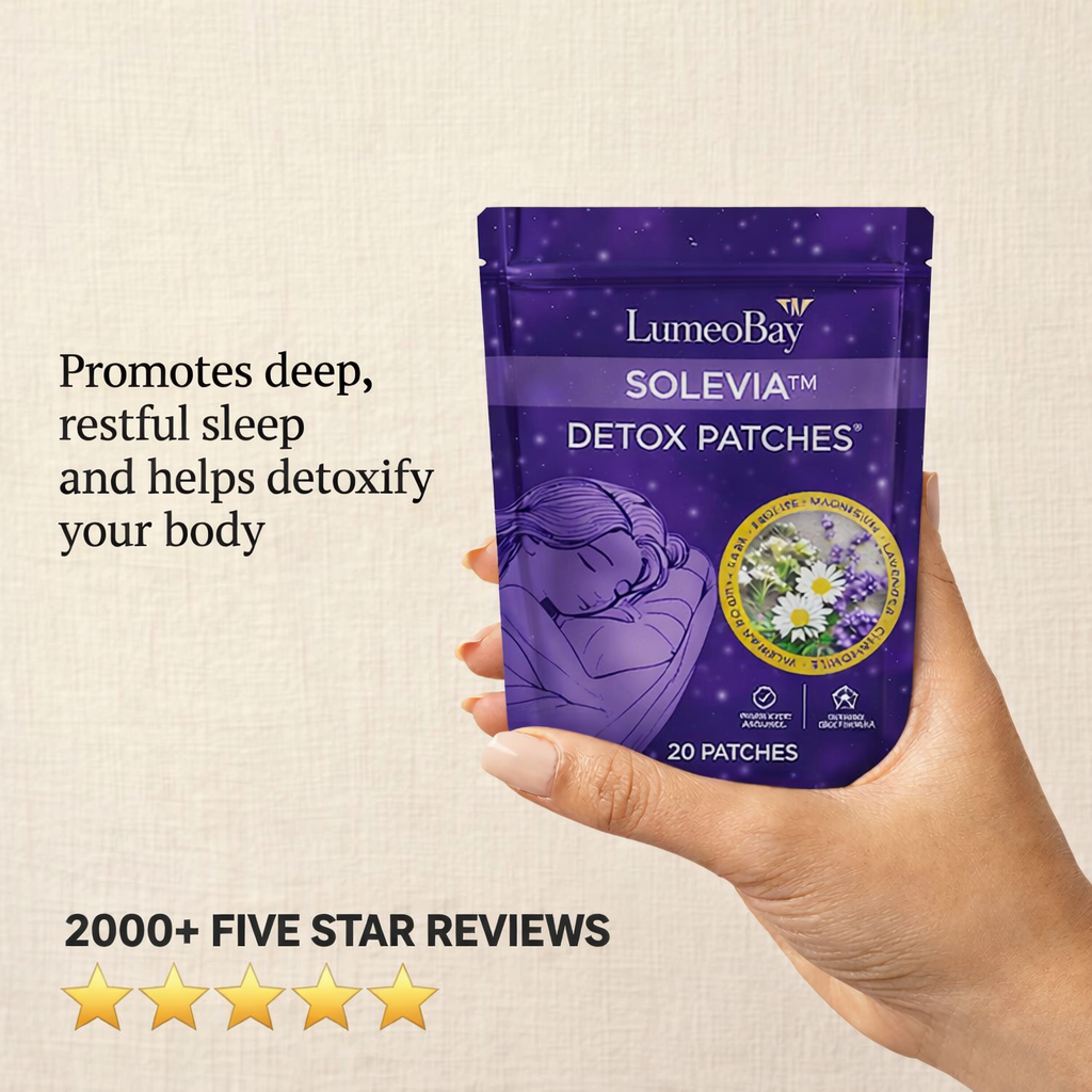 LumeBay™ Solevia Detox Patches® — Overnight Recovery & Refresh
