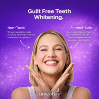 LumeoBay™ Purple Whitening Strips – At-Home Teeth Brightening
