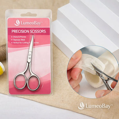 LumeoBay™ Precision Cutting Scissors – For Hydrocolloid Patches
