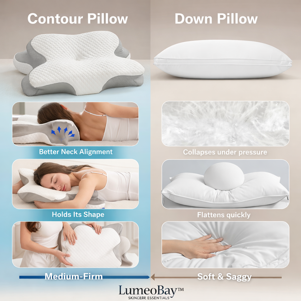 LumeoBay® DreamAlign™ Ergonomic Orthopedic Sleep Pillow