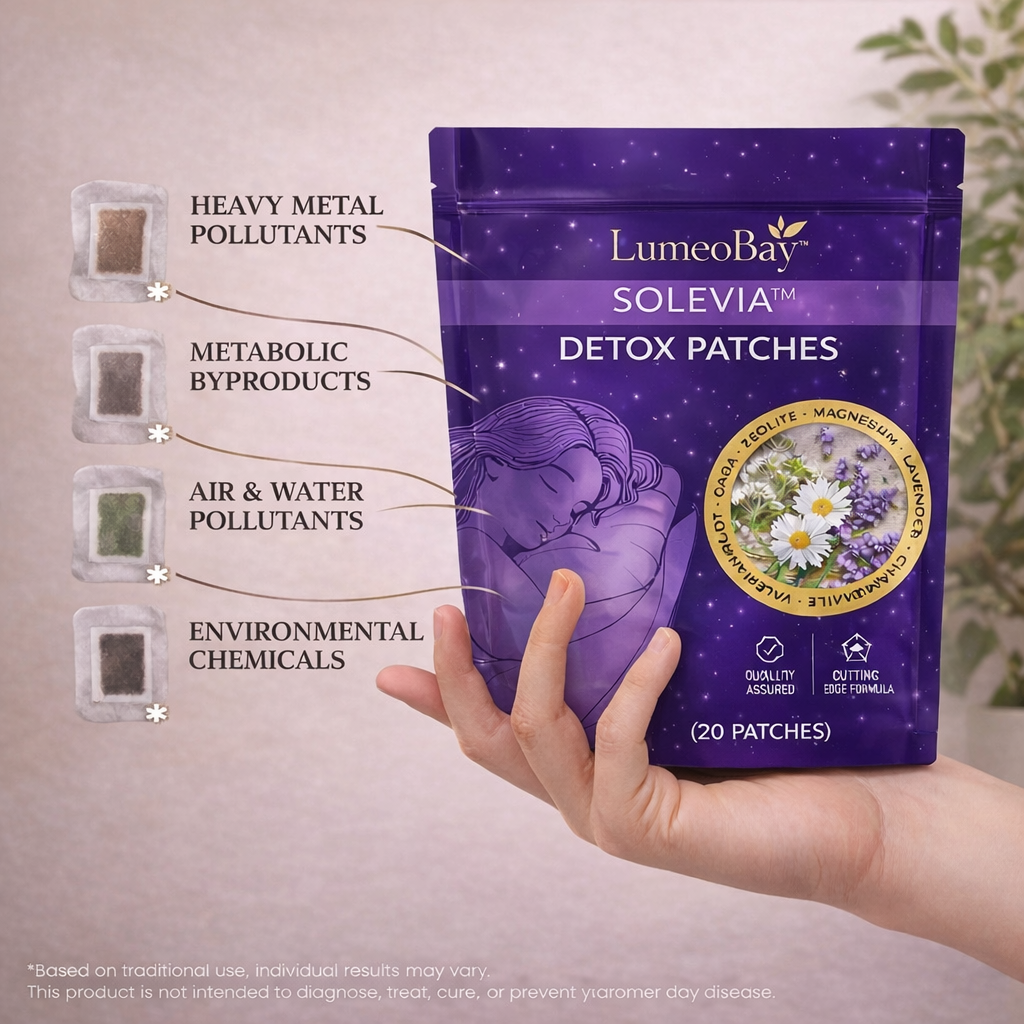 LumeBay™ Solevia Detox Patches® — Overnight Recovery & Refresh