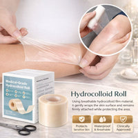 Hydrocolloid acne patch roll for covering pimples and breakouts